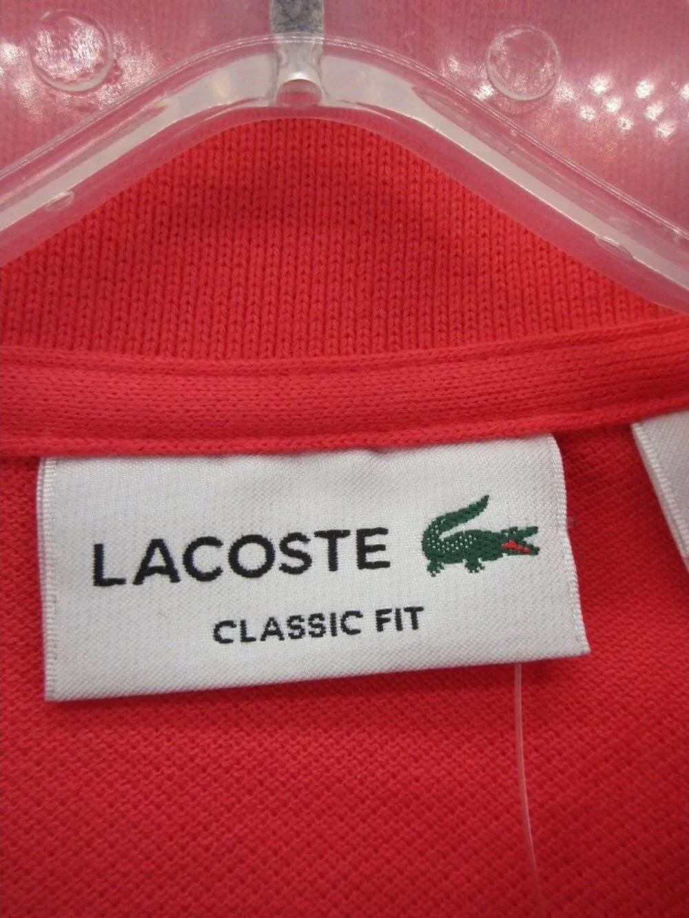 Lacoste Polo Shirt XXXL Pullover Classic Fit Crocodile Preppy Cotton NEW